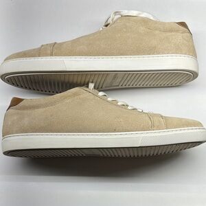 Allen Edmonds Beige Suede Sneakers